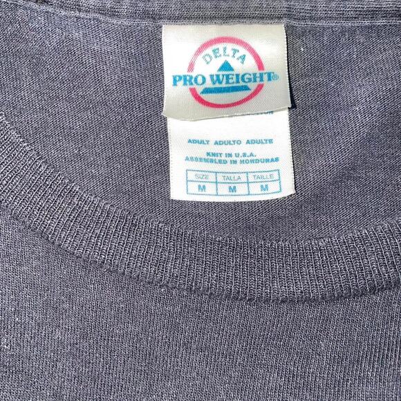 Y2K 00s The Simpsons Homer Professional Air Guitarist Metallica Style T-shirt - Picture 3 of 3